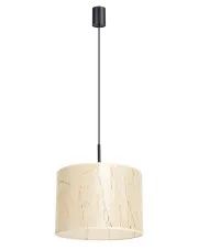 Stylowa lampa wisząca beżowy marmur -  M161-Lawezo w sklepie Edinos.pl