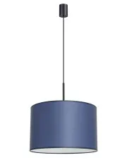 Granatowa lampa wisząca do salonu M161-Lawezo w sklepie Edinos.pl