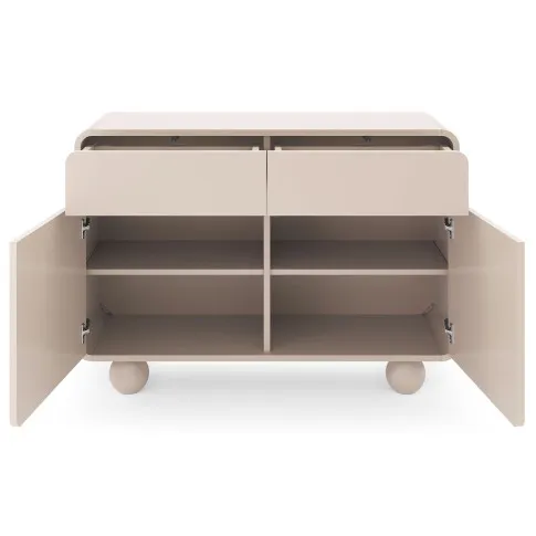 Wnętrze kaszmirowej komody Feviso 3X