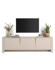 Kaszmirowa potrójna szafka RTV - Ebisso 6X w sklepie Edinos.pl