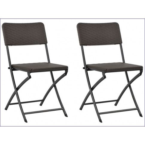 Szczegółowe zdjęcie nr 9 produktu Składane krzesła ogrodowe Otavio - 2 szt