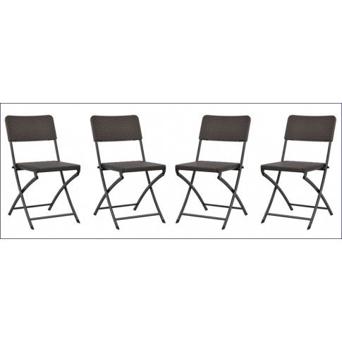 Szczegółowe zdjęcie nr 10 produktu Składane krzesła ogrodowe Otavio - 2 szt