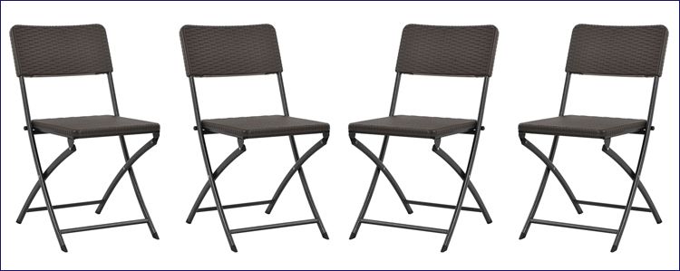 Ogrodowe krzesła ze stali i tworzywa Otavio
