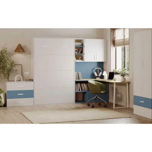 Niebieska kolekcja mebli młodzieżowych Zimi