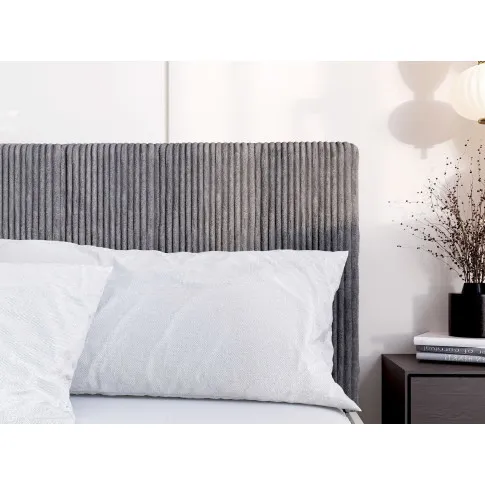 Szary sztruksowy zagłówek Ermini 4X