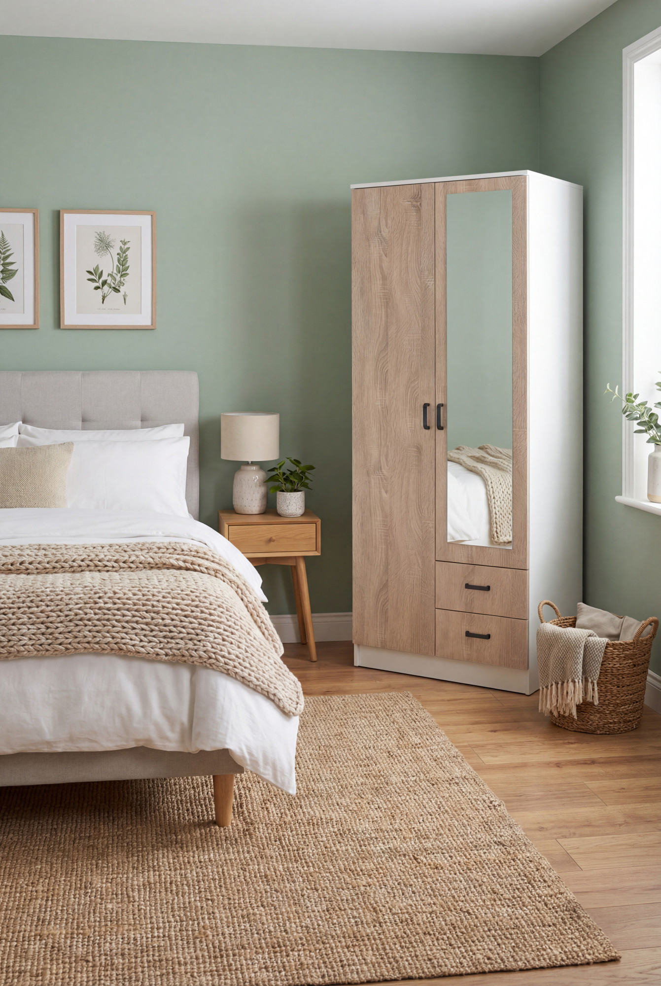 Aranżacja sypialni z wykorzystaniem szafy Larimox