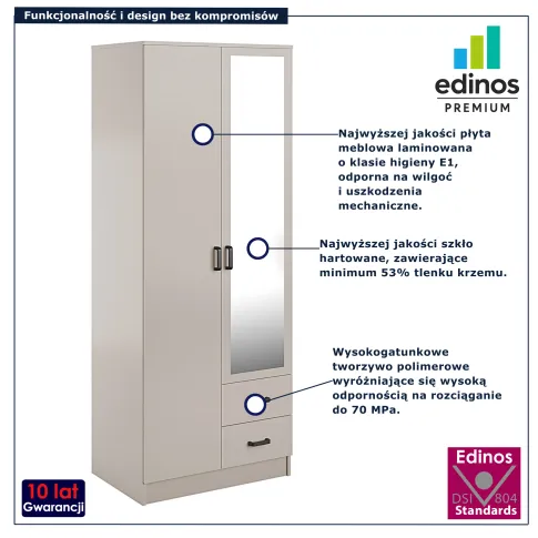 Kaszmirowa szafa Larimox 