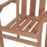 struktura drewna krzesła ogrodowego kayla