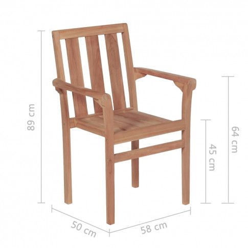 wymiary krzesła ogrodowego kayla