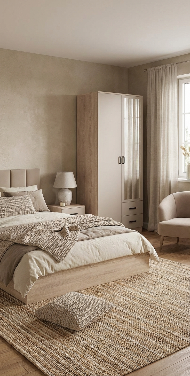 Aranżacja sypialni z wykorzystaniem szafy Larimox