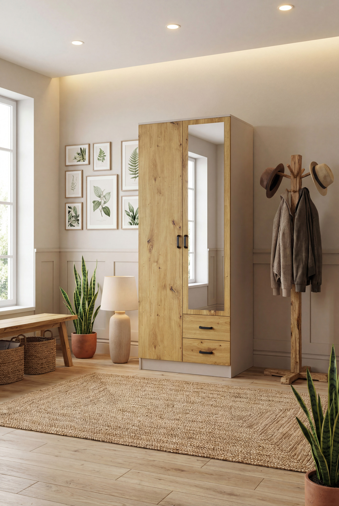 Aranżacja sypialni z wykorzystaniem szafy Larimox