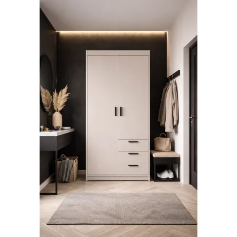 Przedpokój z  kaszmirową szafą Perioni 7X