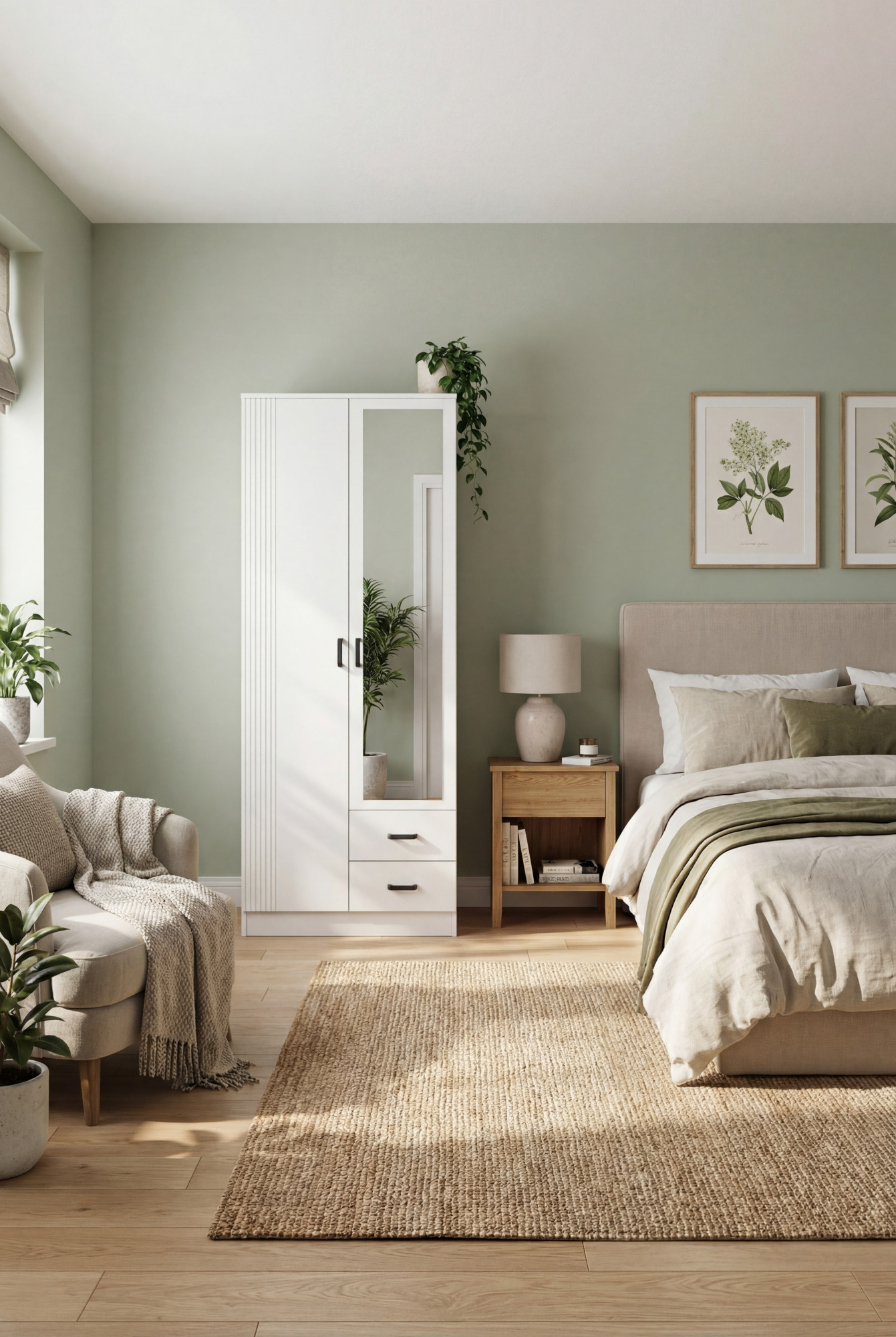 Aranżacja sypialni z wykorzystaniem szafy Varino