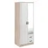 Uchylna szafa Rivanox dąb sonoma biały