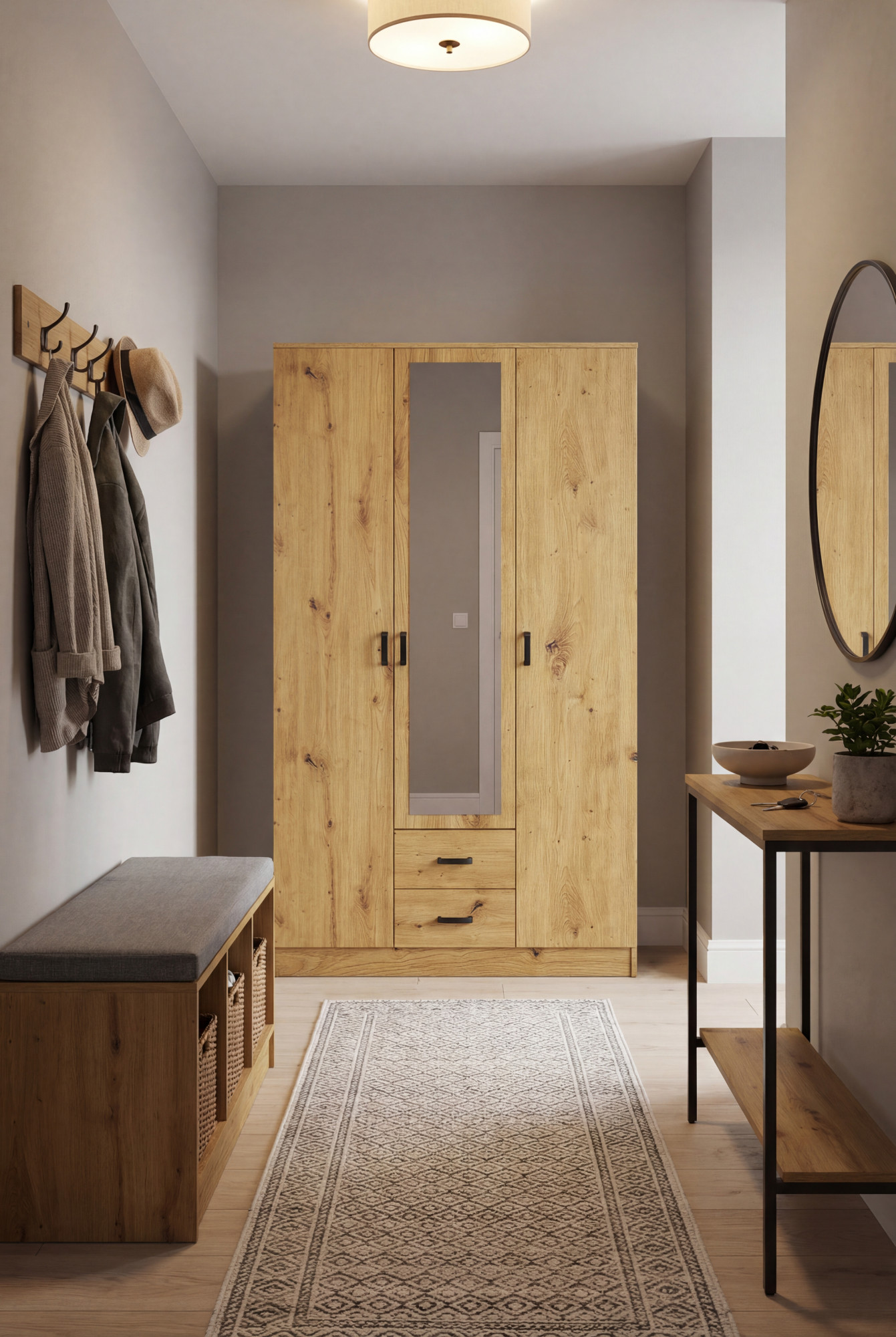 Aranżacja sypialni z wykorzystaniem szafy Montixa