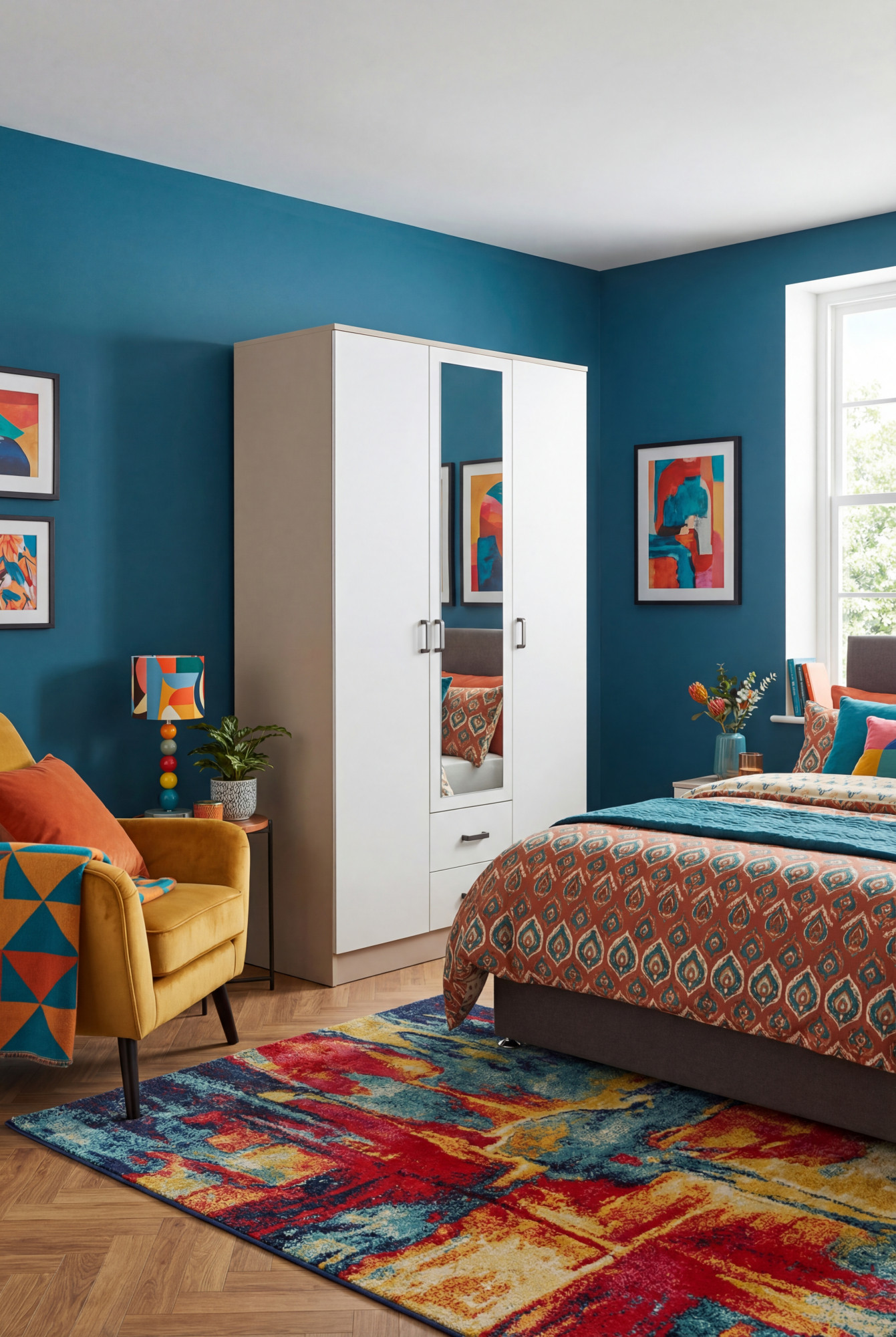 Aranżacja sypialni z wykorzystaniem szafy Montixa