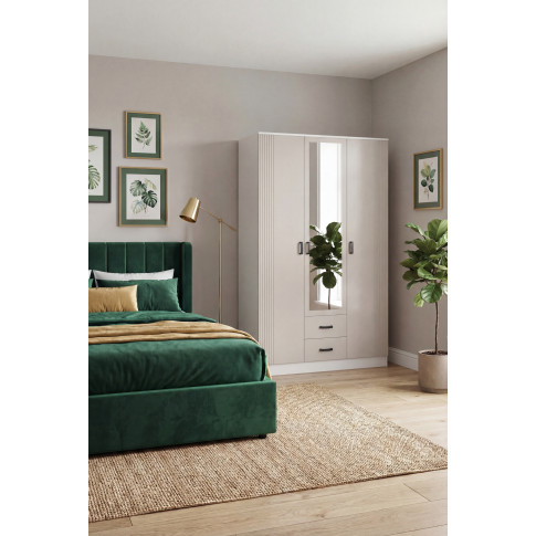 Aranżacja sypialni z szafą biały kaszmir Elviona.jpeg