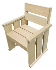 Drewniane krzesło ogrodowe - Maggie w sklepie Edinos.pl