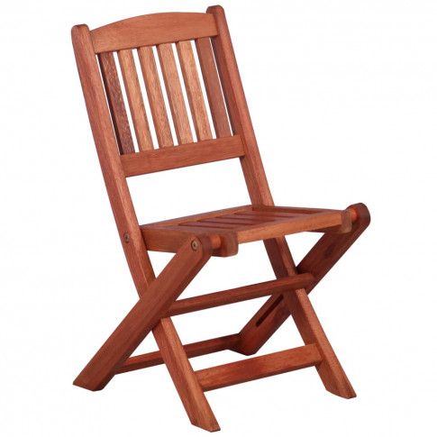 Drewniane krzesło ogrodowe dla dzieci Pecco
