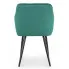 Zielone krzesło pikowane Lorviano