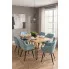 Aranżacja jadalni z turkusowymi krzesłami Lorviano.jpeg