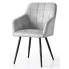 Szare nowoczesne krzesło Cormelis 4X