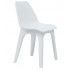 Szczegółowe zdjęcie nr 4 produktu Krzesła ogrodowe Abila 2 szt - białe
