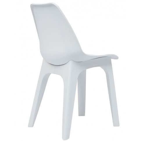 Szczegółowe zdjęcie nr 6 produktu Krzesła ogrodowe Abila 2 szt - białe