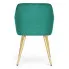 Tapicerowane krzesło zielone Terviso 3X