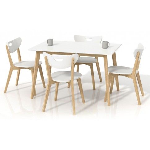 Zdjęcie produktu Prostokątny stół Inelo S7 - biały.