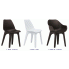 Szczegółowe zdjęcie nr 10 produktu Krzesła ogrodowe z podłokietnikami Abila 2X 2 szt - brązowe