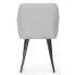 Szare nowoczesne krzesło pikowane Cormelis 3X