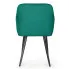 Zielone krzeslo tapicerowane Cormelis 4X