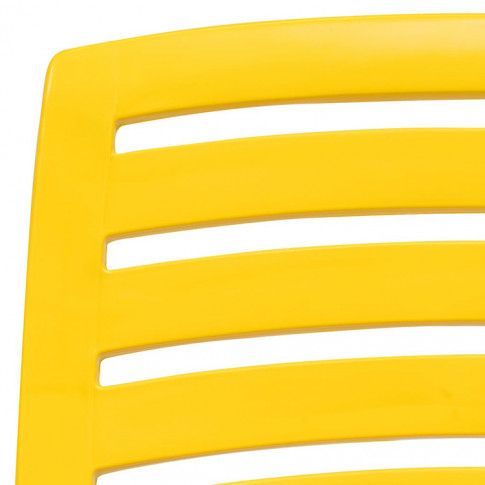 Szczegółowe zdjęcie nr 6 produktu Komplet dziecięcych leżaków plażowych Lido - żółte