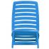 Szczegółowe zdjęcie nr 6 produktu Komplet dziecięcych krzeseł plażowych Lido - niebieski