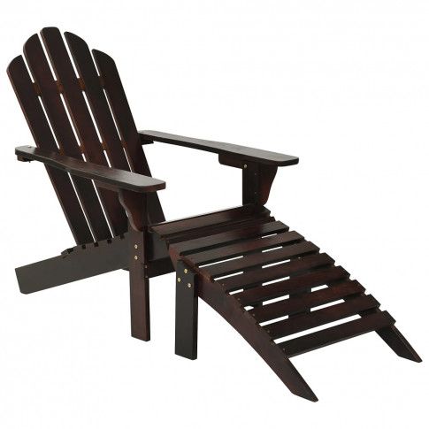 Zdjęcie produktu Drewniane krzesło ogrodowe Falcon - brązowe.
