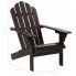 Szczegółowe zdjęcie nr 10 produktu Drewniane krzesło ogrodowe Falcon - brązowe