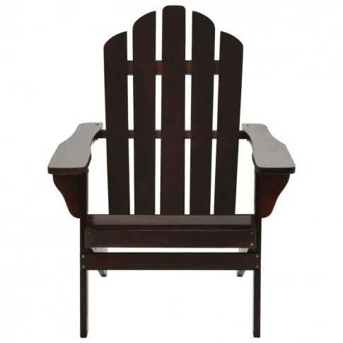 Szczegółowe zdjęcie nr 7 produktu Drewniane krzesło ogrodowe Falcon - brązowe