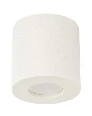 Beżowy betonowy plafon sufitowy - E762-Melvis w sklepie Edinos.pl