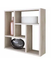 Skandynawska półka wisząca dąb sonoma - Etiz w sklepie Edinos.pl