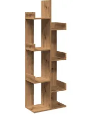 Otwarty stojący regał dąb artisan - Donna w sklepie Edinos.pl