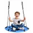 Czarno niebieska huśtawka bocianie gniazdo dla dzieci Jaox