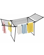 Czarna stojąca suszarka na pranie - Pravio w sklepie Edinos.pl