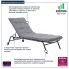 Leżak wypoczynkowy Sunira