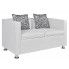 Zdjęcie produktu Nowoczesna sofa Cali 2W - biała.