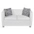 Fotografia Nowoczesna sofa Cali 2W - biała z kategorii Wypoczynki