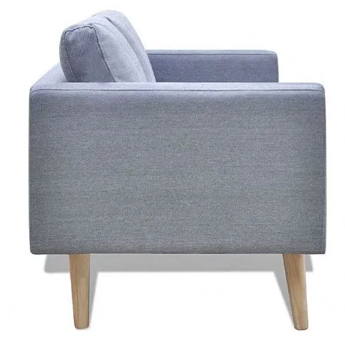 Zdjęcie sofa dwuosobowa Imex 2S - jasnoszara | Edinos.pl