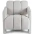 Szary fotel nowoczesny do salonu Anesoni 4X