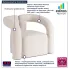 Fotel Zeniro 3X krem
