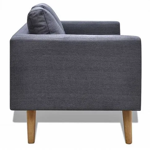 Szczegółowe zdjęcie nr 5 produktu Sofa dwuosobowa Imex 3S - ciemny szary